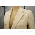 Elegant 100% polyester 6W Ladies Suit